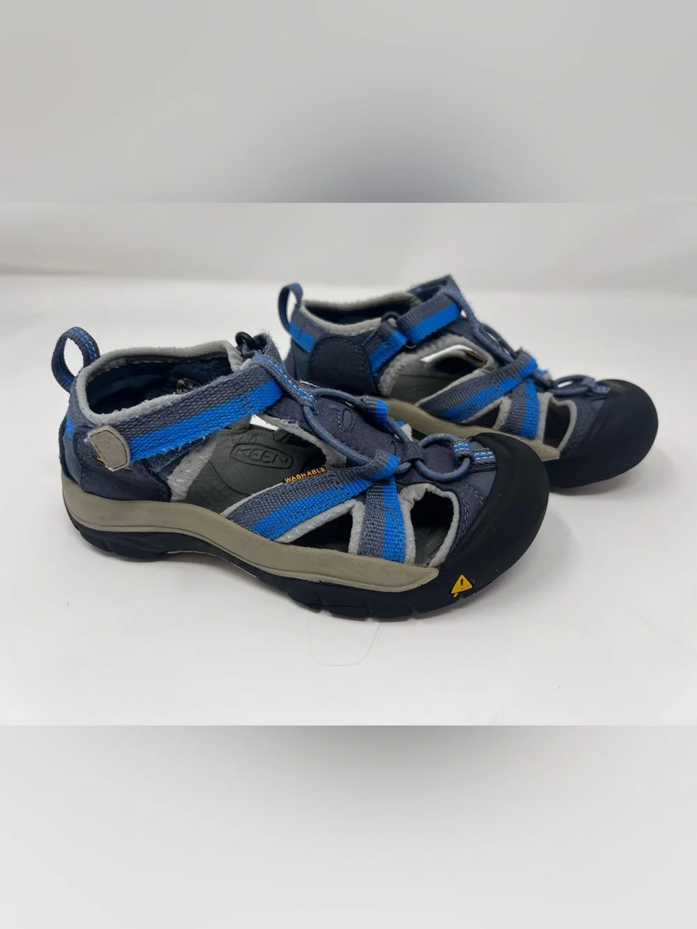 Keen Sandals Kids 13 Venice H2 Hiking Water Shoes Blue Grey